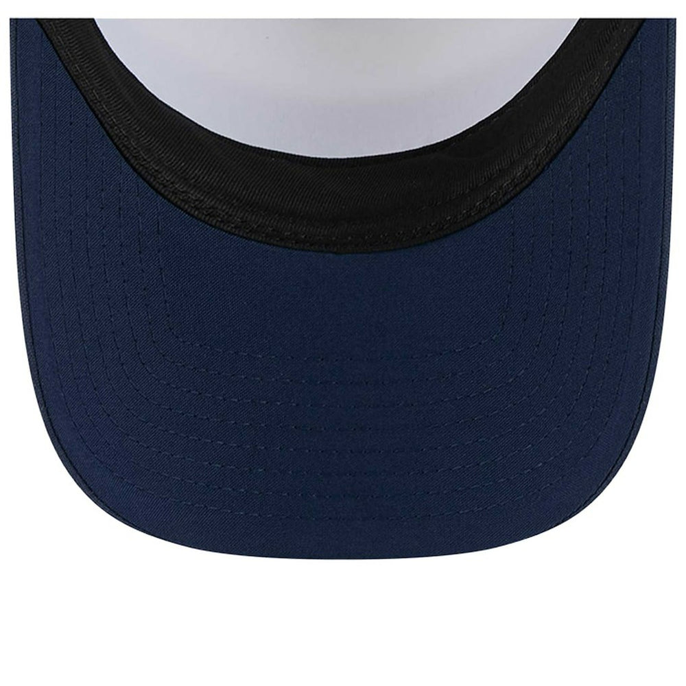 Dallas Cowboys New Era Sport Night Color Block 9FORTY A-Frame Trucker Adjustable Hat - White/Navy Hats