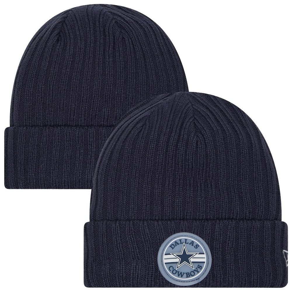 Dallas Cowboys New Era Sport Night Cuffed Knit Hat - Navy Hats