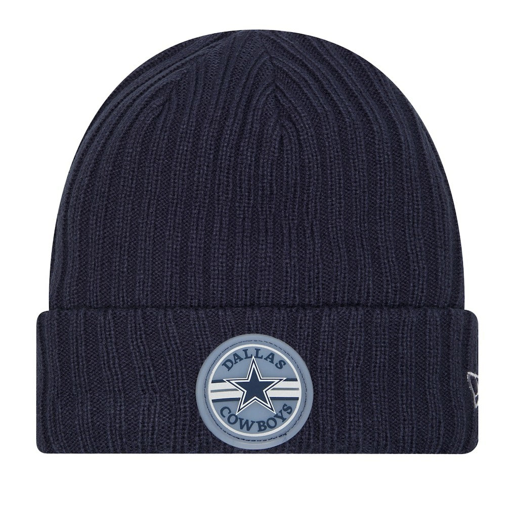 Dallas Cowboys New Era Sport Night Cuffed Knit Hat - Navy Hats