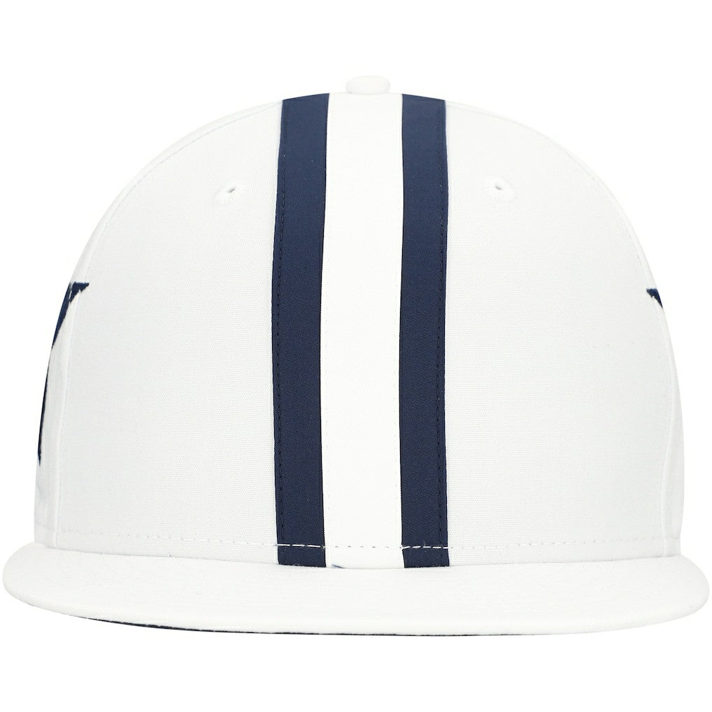 Dallas Cowboys New Era Helmet 9FIFTY Snapback Hat - White Hats