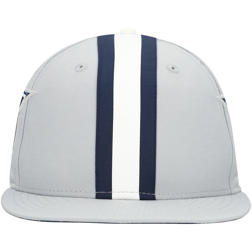 Dallas Cowboys New Era Helmet 9FIFTY Snapback Hat - Gray Hats