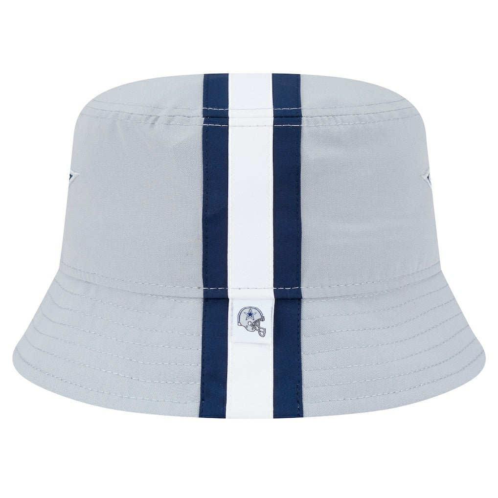 Dallas Cowboys New Era Helmet Bucket Hat - Gray Hats