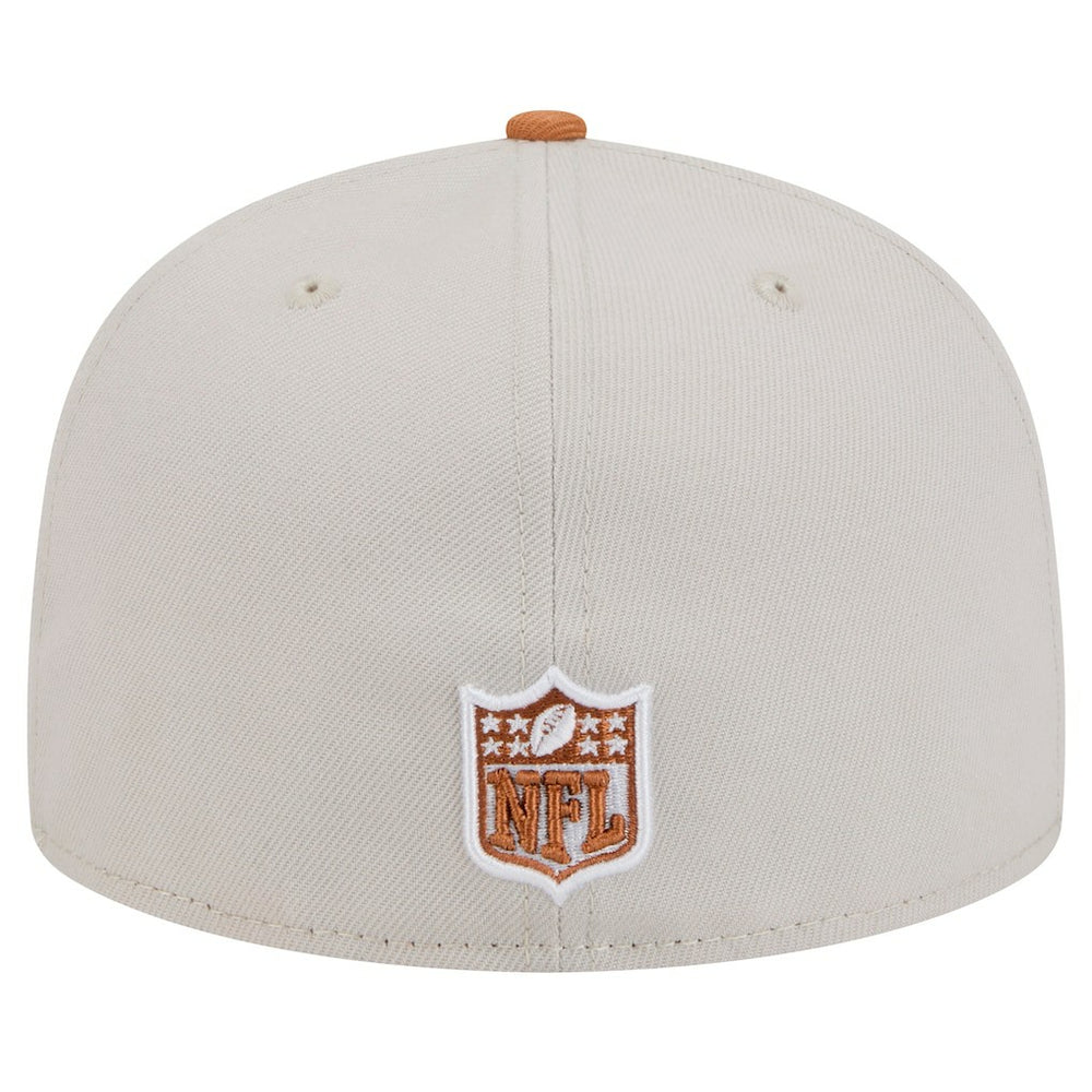 Dallas Cowboys New Era Two-Tone Color Pack 59FIFTY Fitted Hat - Stone/Brown Hats