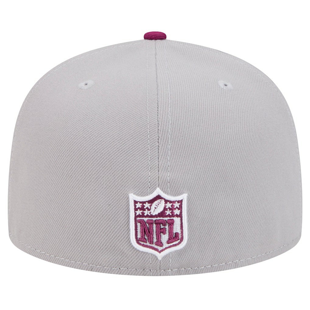 Dallas Cowboys New Era Two-Tone Color Pack 59FIFTY Fitted Hat - Gray/Purple Hats
