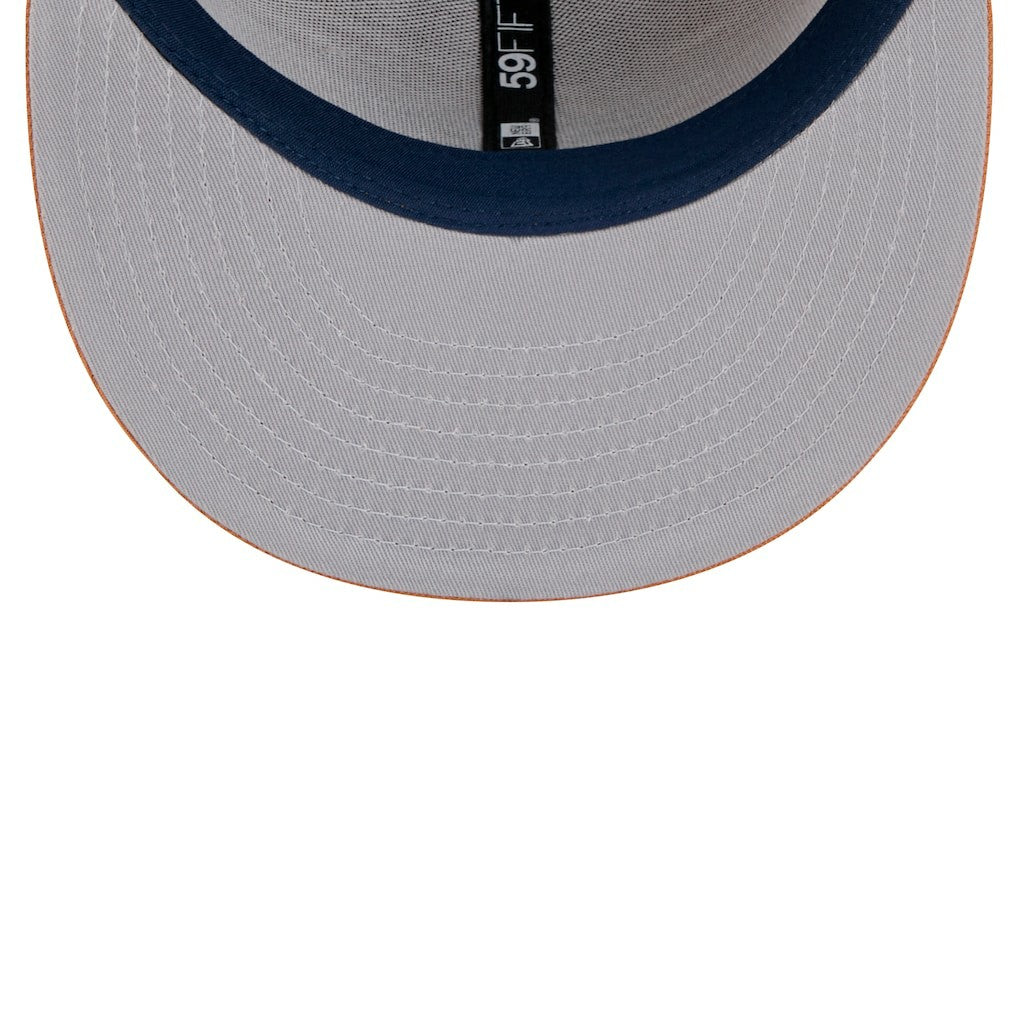 Dallas Cowboys New Era Color Pack Side Patch 59FIFTY Fitted Hat - Brown Hats