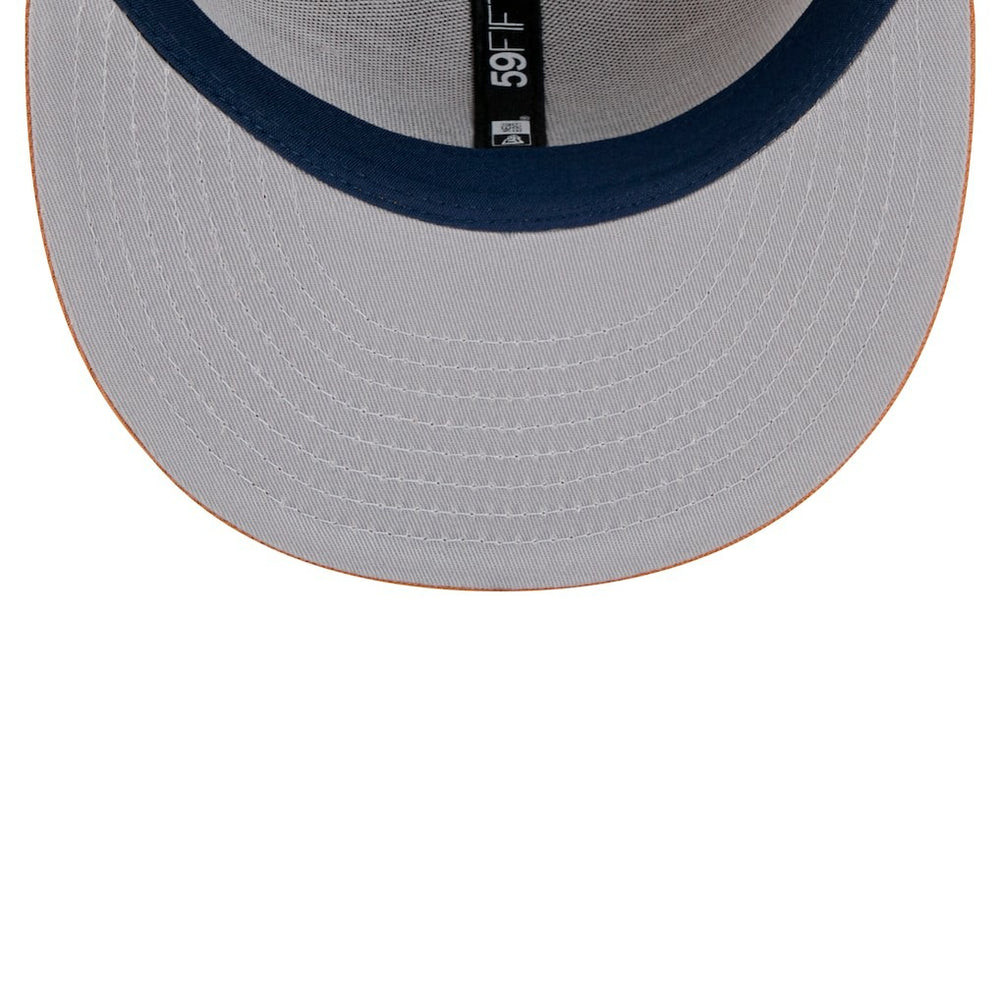 Dallas Cowboys New Era Color Pack Side Patch 59FIFTY Fitted Hat - Brown Hats