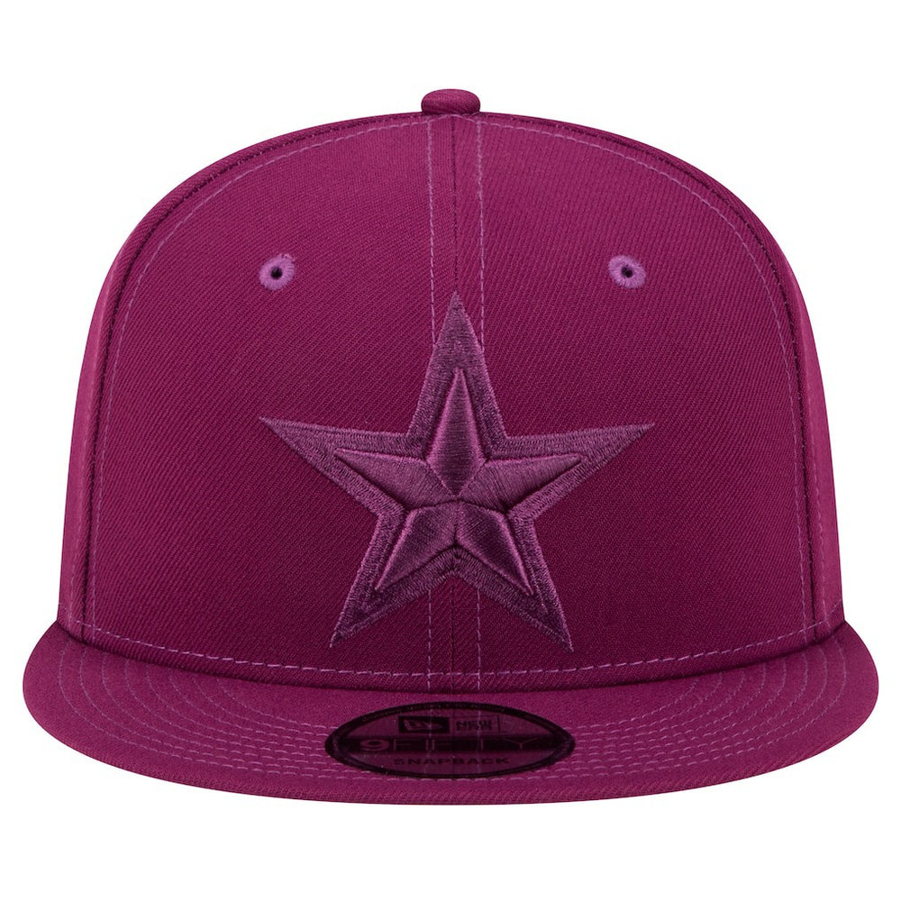 Dallas Cowboys New Era Tonal Color Pack 9FIFTY Snapback Hat - Purple Hats
