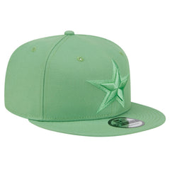 Dallas Cowboys New Era Tonal Color Pack 9FIFTY Snapback Hat - Green Hats