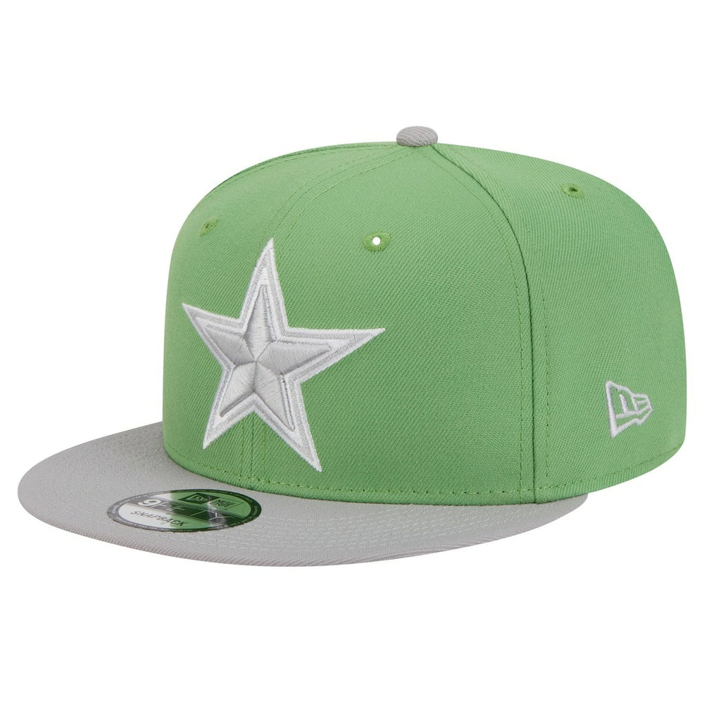 Dallas Cowboys New Era Two-Tone Color Pack 9FIFTY Snapback Hat - Green Hats