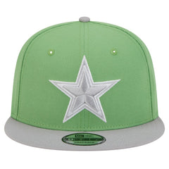 Dallas Cowboys New Era Two-Tone Color Pack 9FIFTY Snapback Hat - Green Hats
