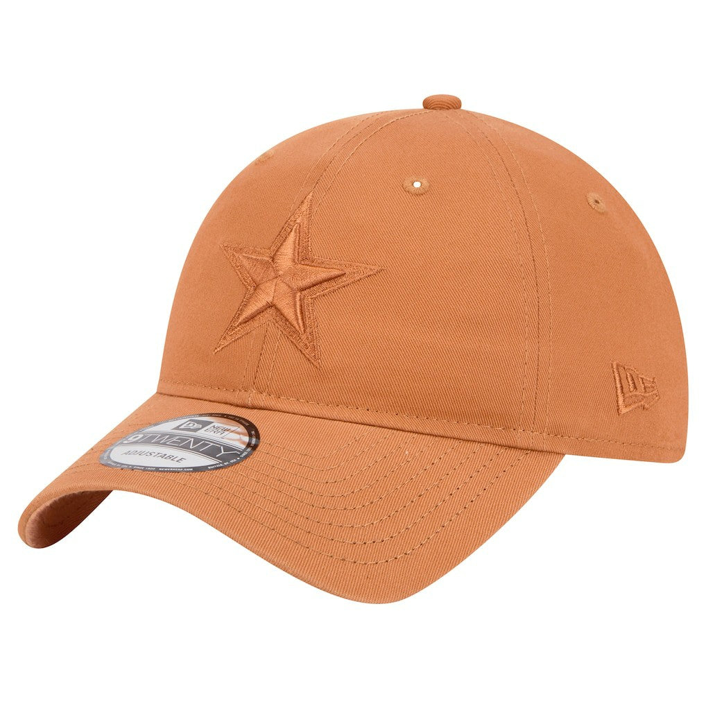 Dallas Cowboys New Era Tonal Color Pack 9TWENTY Adjustable Hat - Brown Hats