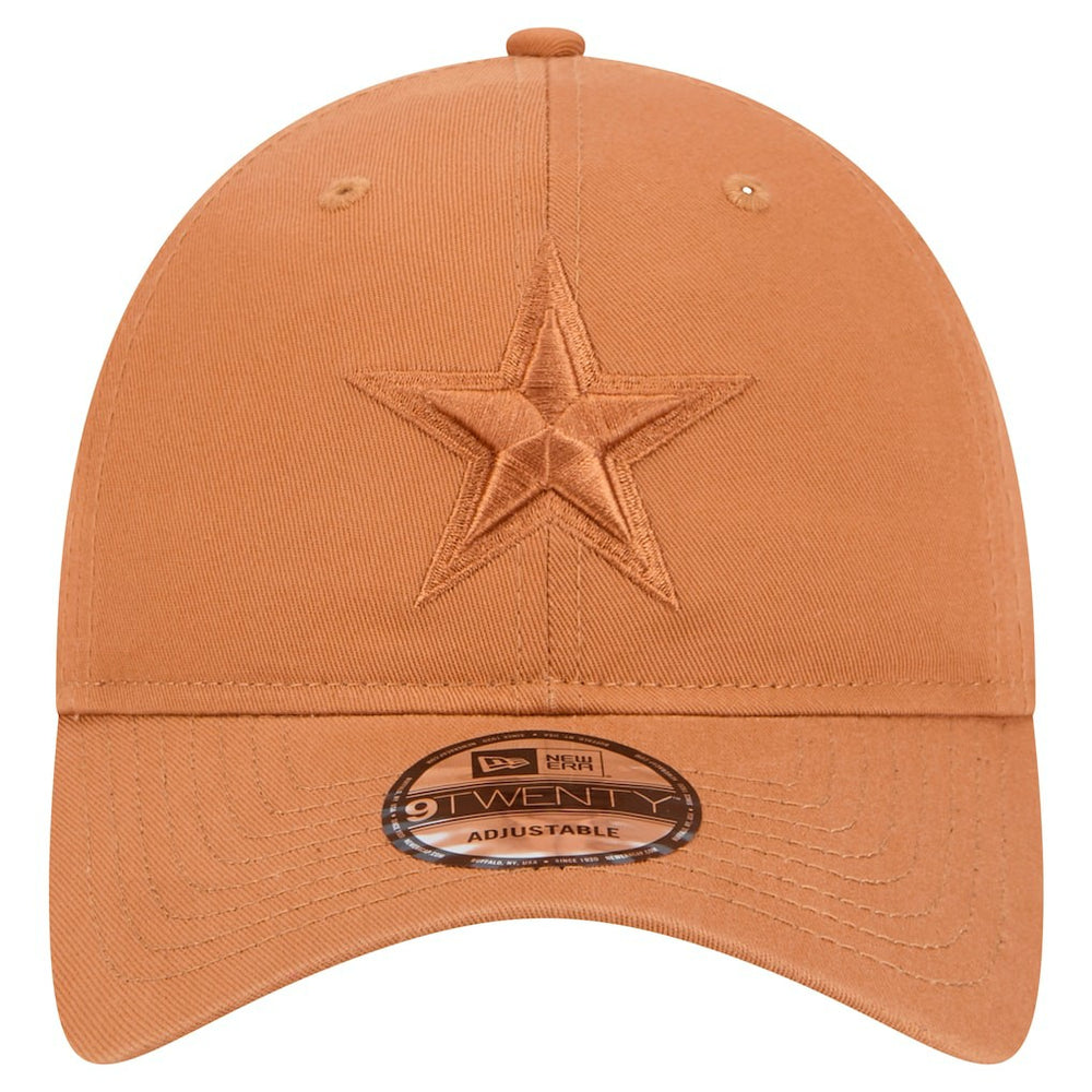 Dallas Cowboys New Era Tonal Color Pack 9TWENTY Adjustable Hat - Brown Hats