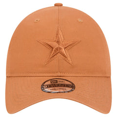 Dallas Cowboys New Era Tonal Color Pack 9TWENTY Adjustable Hat - Brown Hats