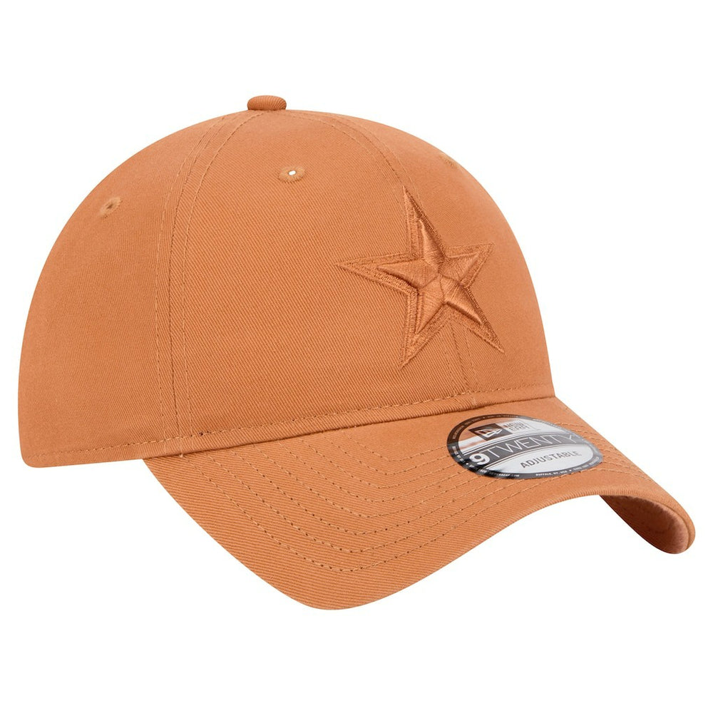 Dallas Cowboys New Era Tonal Color Pack 9TWENTY Adjustable Hat - Brown Hats