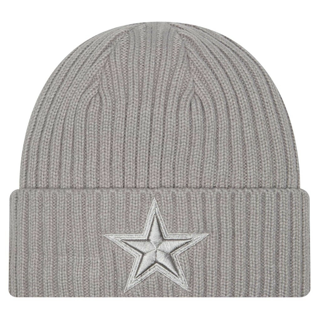 Dallas Cowboys New Era Color Pack Cuffed Knit Hat - Gray Hats