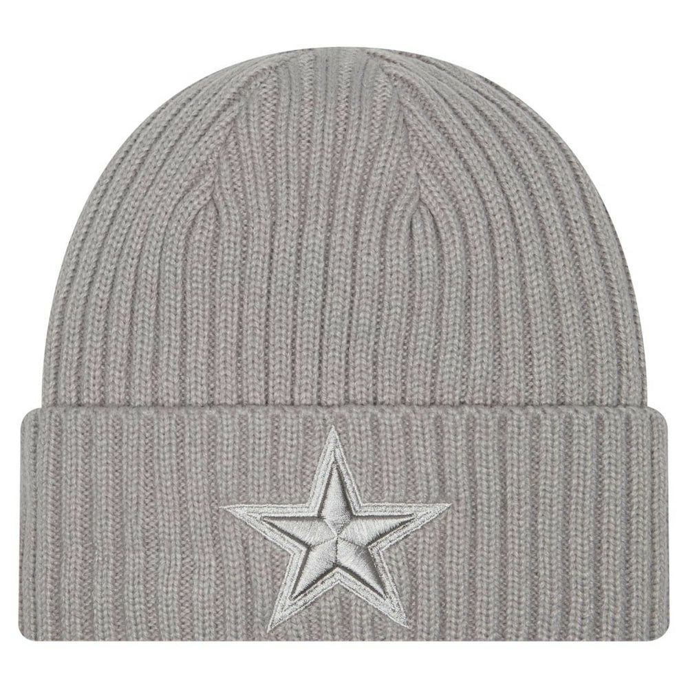 Dallas Cowboys New Era Color Pack Cuffed Knit Hat - Gray Hats