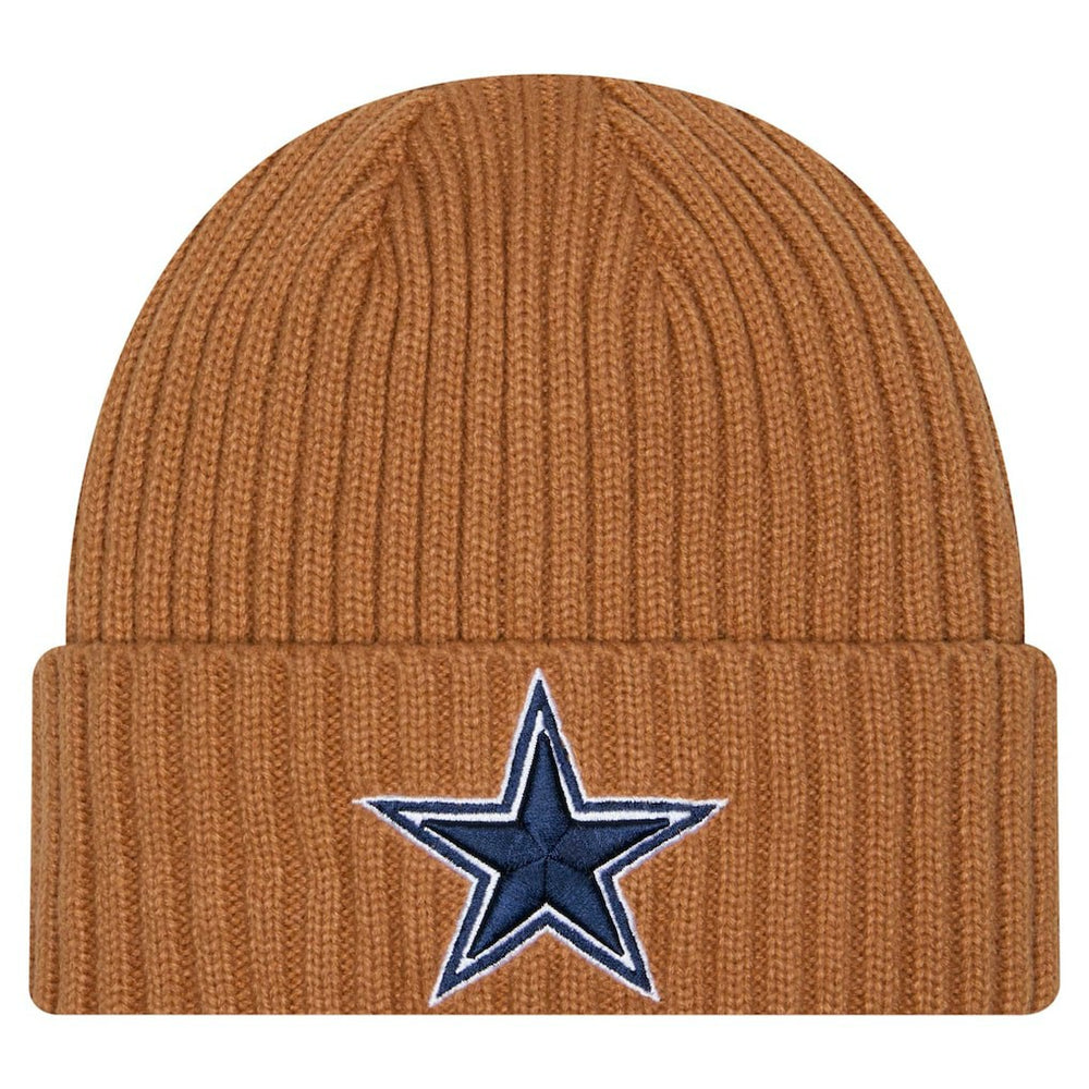 Dallas Cowboys New Era Color Pack Cuffed Knit Hat - Brown Hats