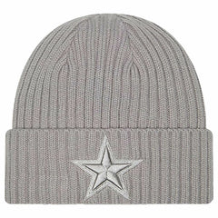 Dallas Cowboys New Era Youth Tonal Color Pack Cuffed Knit Hat - Gray Hats