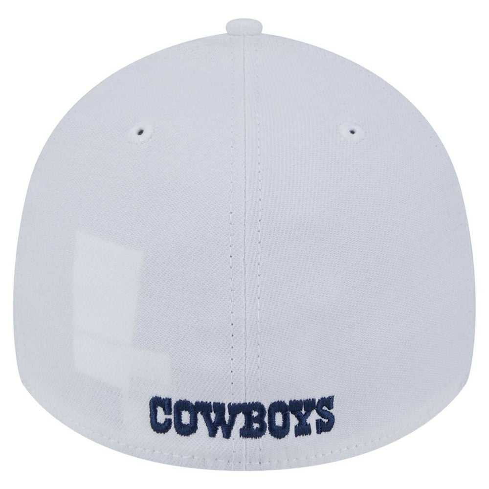 Dallas Cowboys New Era Throwback 39THIRTY Flex Hat - White Hats