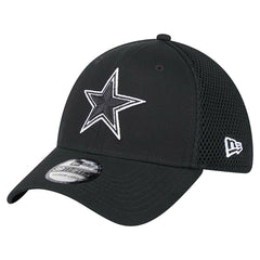 Dallas Cowboys New Era Main B-Dub Neo 39THIRTY Flex Hat - Black Hats