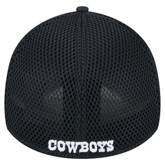 Dallas Cowboys New Era Main B-Dub Neo 39THIRTY Flex Hat - Black Hats