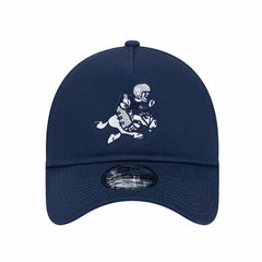 Dallas Cowboys New Era Retro Main A-Frame Trucker 9FORTY Adjustable Hat - Navy Hats