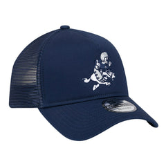 Dallas Cowboys New Era Retro Main A-Frame Trucker 9FORTY Adjustable Hat - Navy Hats