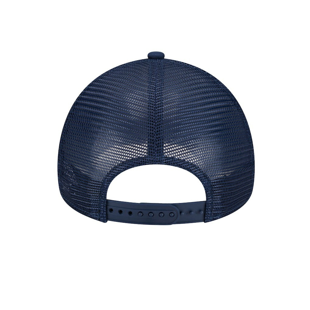 Dallas Cowboys New Era Main A-Frame Trucker 9FORTY Adjustable Hat - Navy Hats
