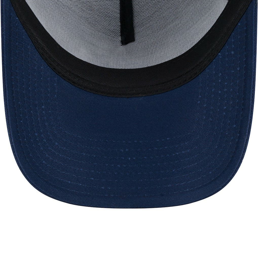 Dallas Cowboys New Era Main A-Frame Trucker 9FORTY Adjustable Hat - Navy Hats
