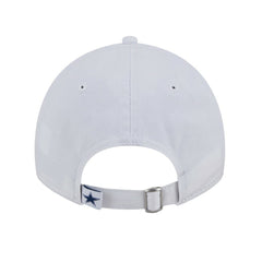 Dallas Cowboys New Era Main 9TWENTY Adjustable Hat - White Hats