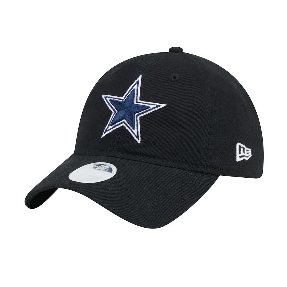 Dallas Cowboys New Era Women's Main 9TWENTY Adjustable Hat - Black Hats