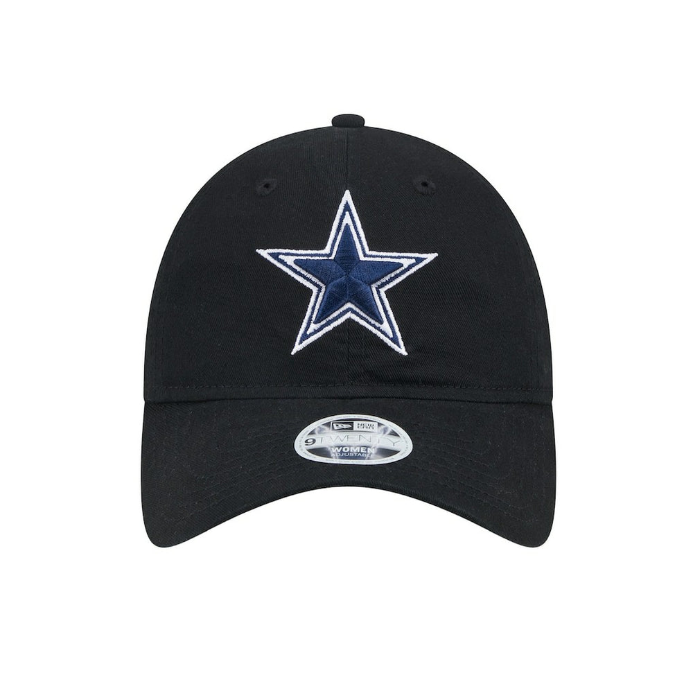 Dallas Cowboys New Era Women's Main 9TWENTY Adjustable Hat - Black Hats