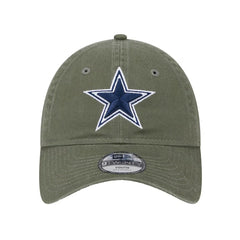 Dallas Cowboys New Era Youth Main 9TWENTY Adjustable Hat - Olive Hats