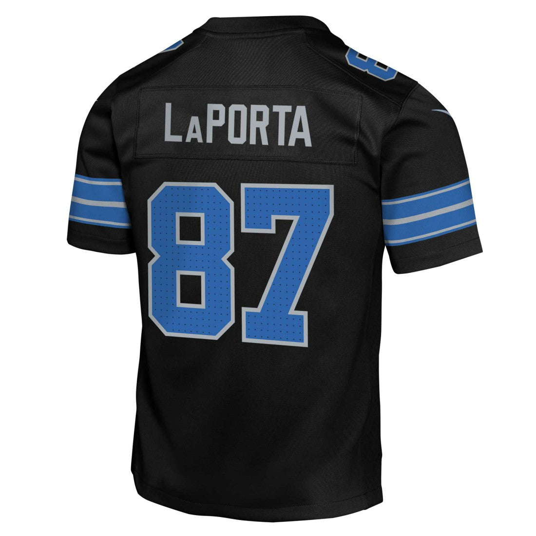 Sam LaPorta Detroit Lions Youth Game Jersey - Black Jerseys