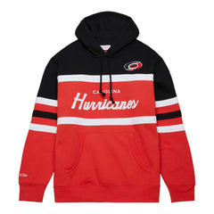 Carolina Hurricanes Mitchell & Ness Head Coach Pullover Hoodie - Red/Black | US 201112906
