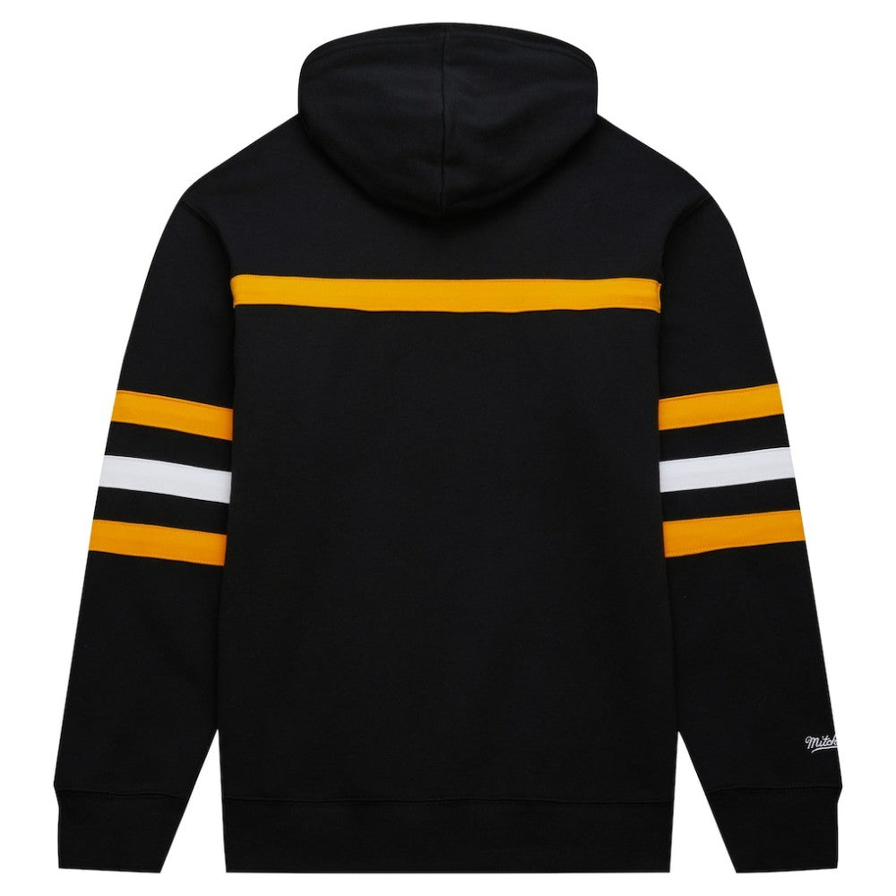 Boston Bruins Mitchell & Ness Head Coach Pullover Hoodie - Black | US 201112908