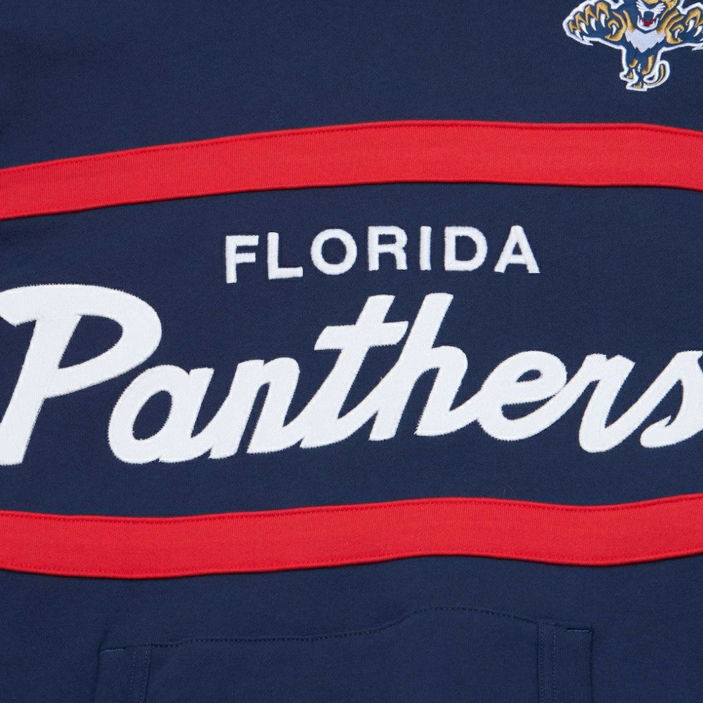Florida Panthers Mitchell & Ness Head Coach Pullover Hoodie - Navy | US 201112909