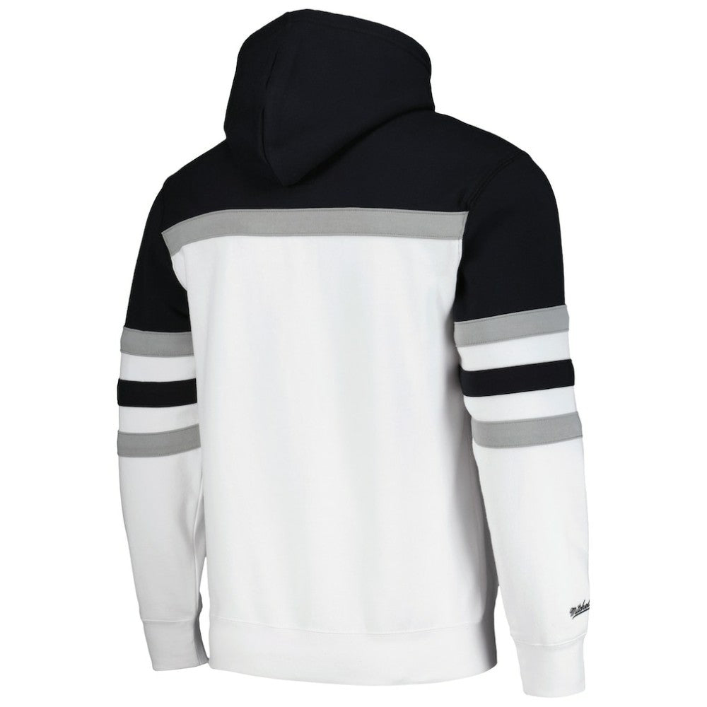 Los Angeles Kings Mitchell & Ness Head Coach Pullover Hoodie - White/Black | US 201112915