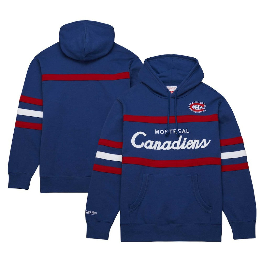Montreal Canadiens Mitchell & Ness Head Coach Pullover Hoodie - Navy | US 201112919
