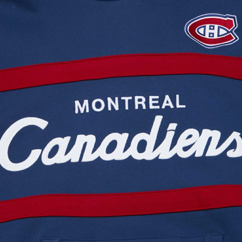 Montreal Canadiens Mitchell & Ness Head Coach Pullover Hoodie - Navy | US 201112919