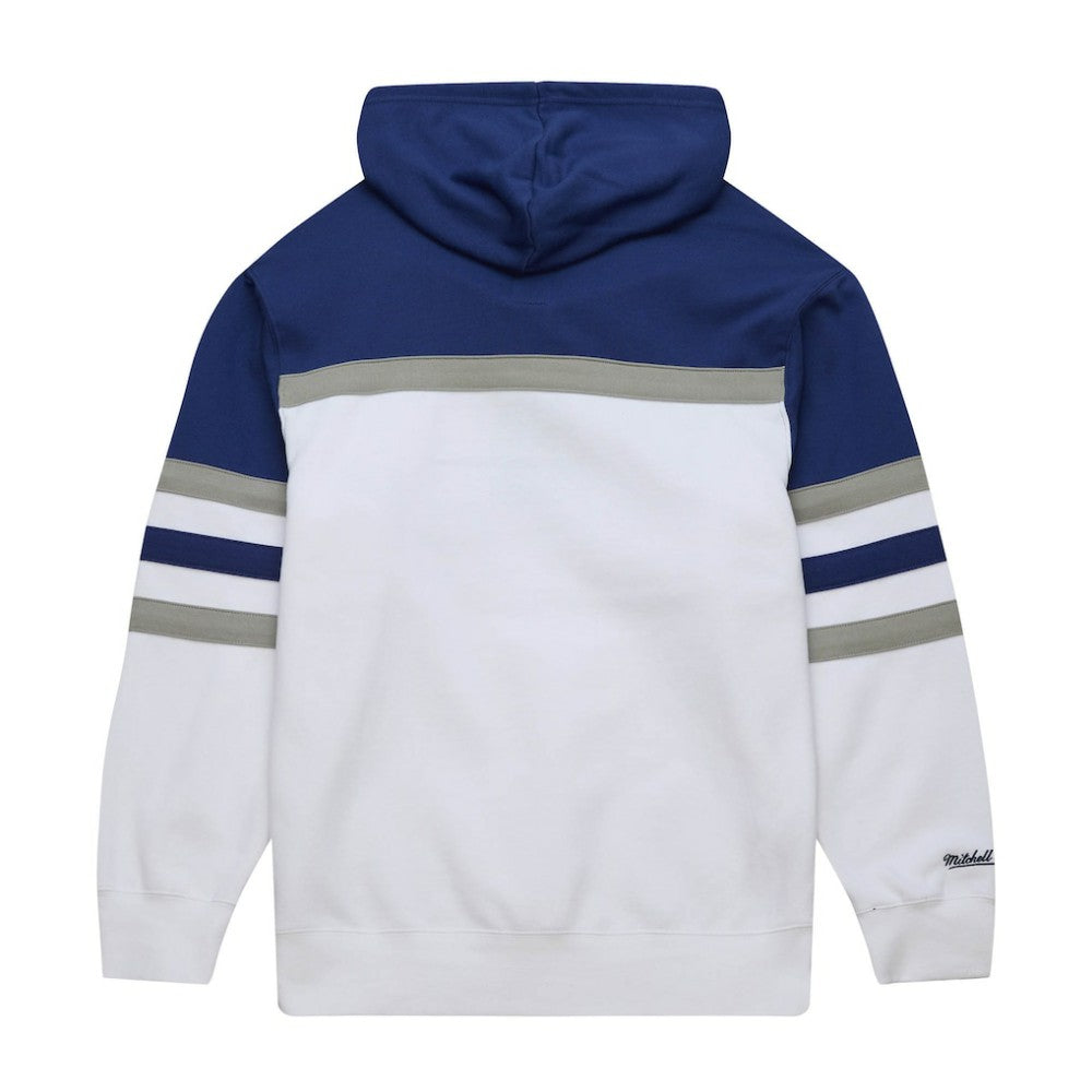 Tampa Bay Lightning Mitchell & Ness Head Coach Pullover Hoodie - White/Blue | US 201112922