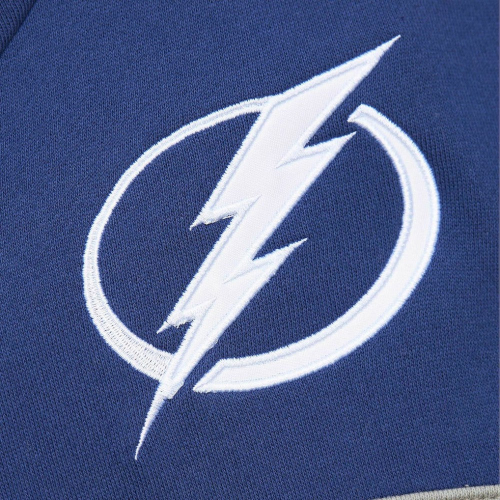 Tampa Bay Lightning Mitchell & Ness Head Coach Pullover Hoodie - White/Blue | US 201112922