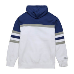 Toronto Maple Leafs Mitchell & Ness Head Coach Pullover Hoodie - White/Blue | US 201112923