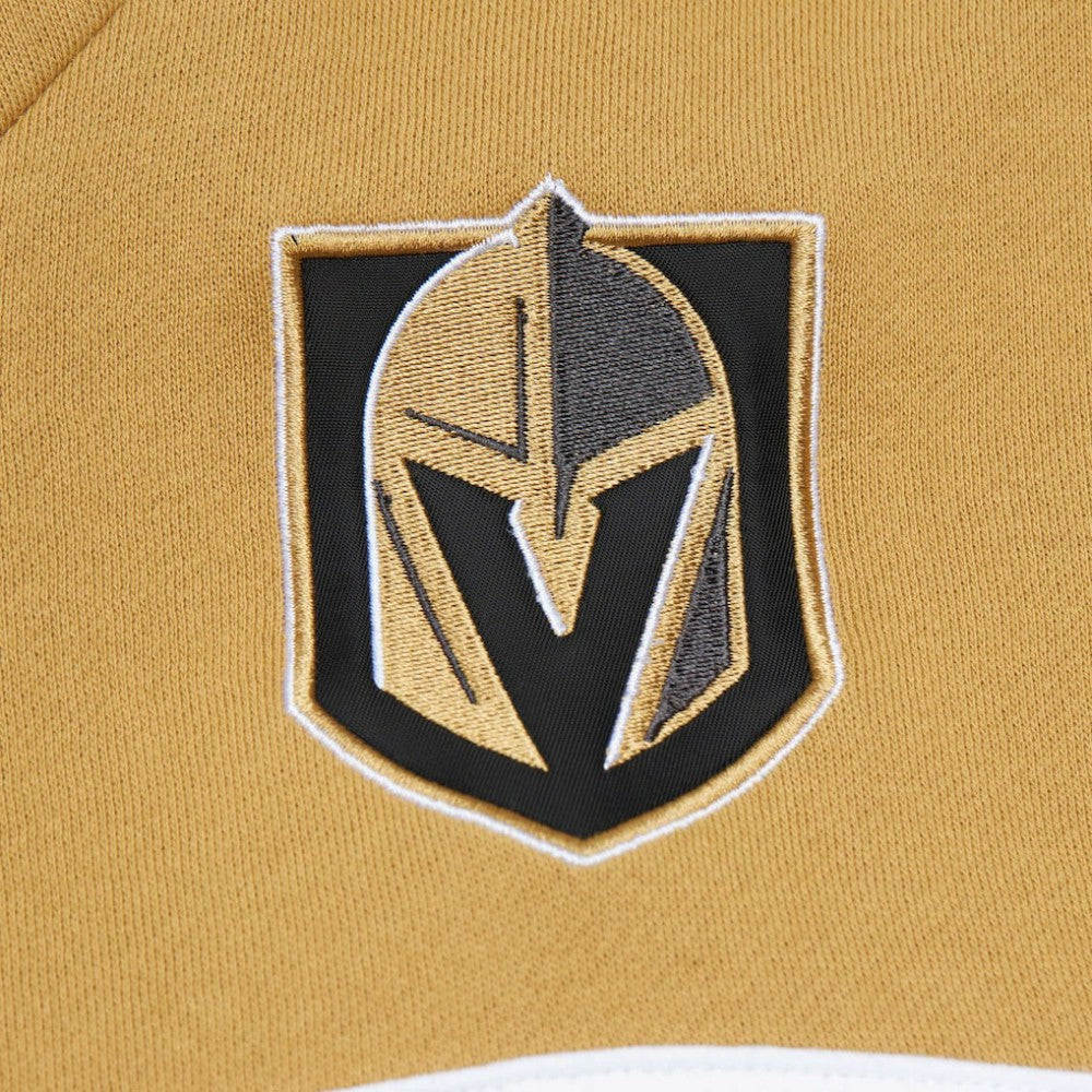 Vegas Golden Knights Mitchell & Ness Head Coach Pullover Hoodie - Black/Gold | US 201112924