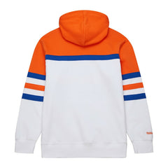 New York Islanders Mitchell & Ness Head Coach Pullover Hoodie - White/Orange | US 201112925