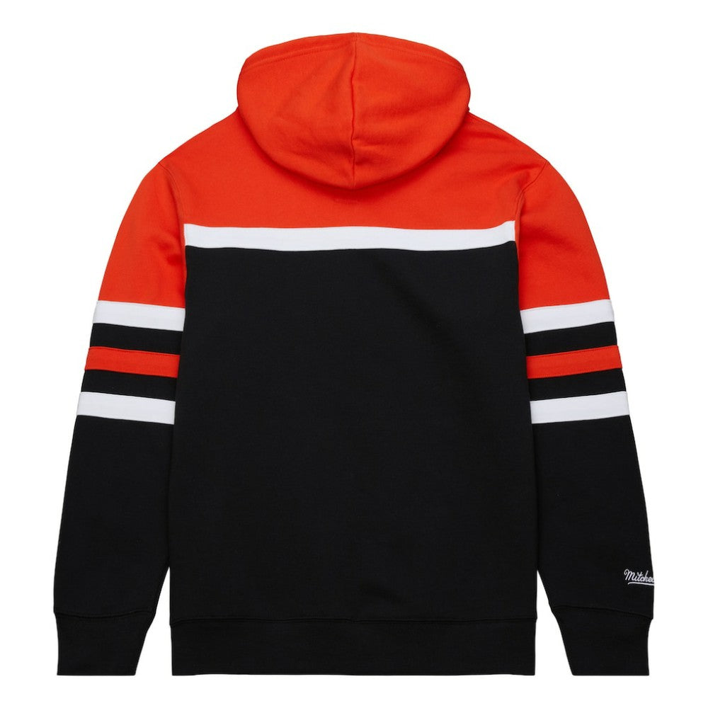 Philadelphia Flyers Mitchell & Ness Head Coach Pullover Hoodie - Black/Orange | US 201112927