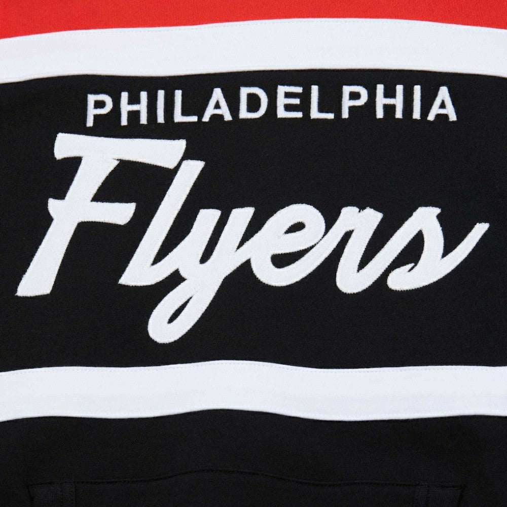 Philadelphia Flyers Mitchell & Ness Head Coach Pullover Hoodie - Black/Orange | US 201112927