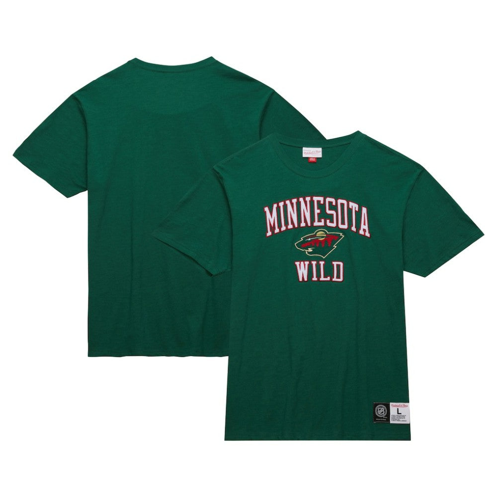 Minnesota Wild Mitchell & Ness Legendary Slub T-Shirt - Green | US 201112942