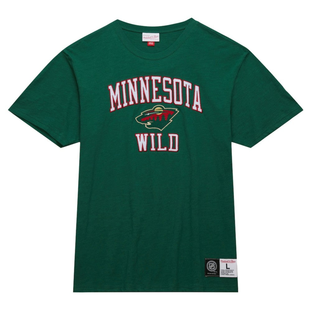 Minnesota Wild Mitchell & Ness Legendary Slub T-Shirt - Green | US 201112942