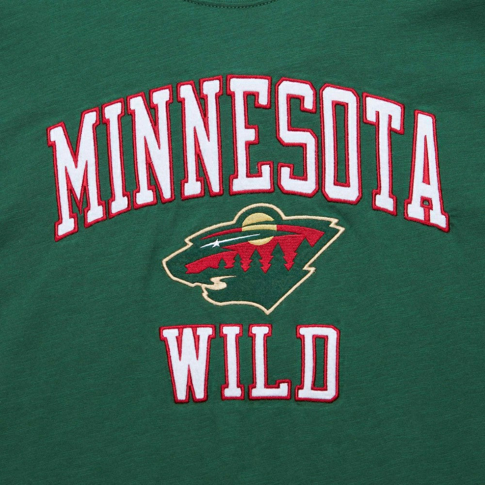 Minnesota Wild Mitchell & Ness Legendary Slub T-Shirt - Green | US 201112942
